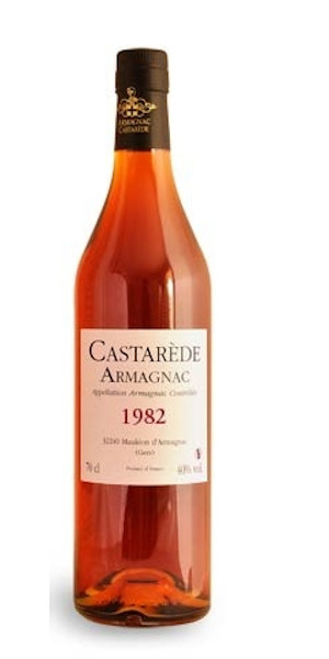 A product image for Armagnac Castarede 1982