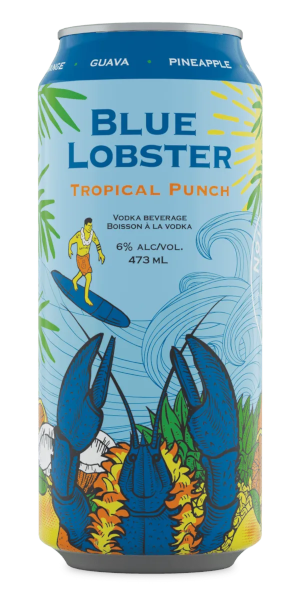 A product image for NS Spirit Co. – Blue Lobster Tropical Punch Soda
