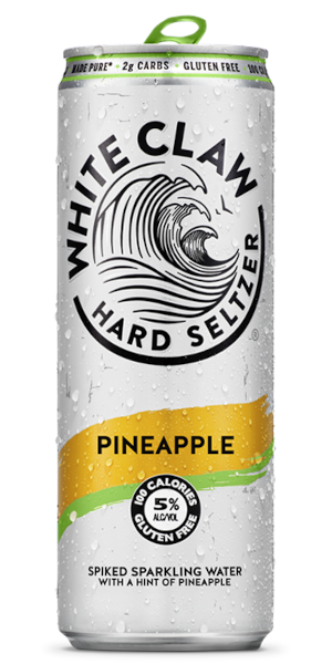 A product image for White Claw – Pineapple Seltzer