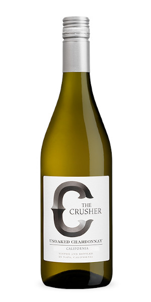 A product image for The Crusher Unoaked Chardonnay