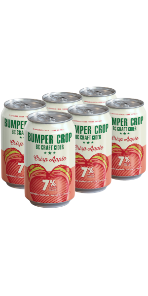 A product image for Bumper Crop – Crisp Apple Cider 6pk