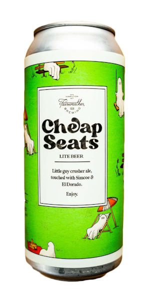A product image for Fairweather Brewing – Cheap Seats Pale Ale
