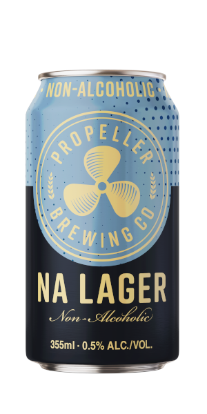 A product image for Propeller – Non Alcoholic Craft Lager